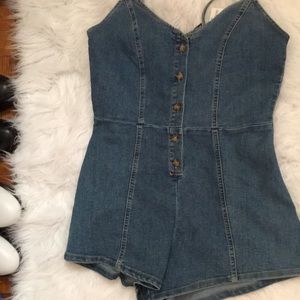 Sexy denim romper by H&M 8